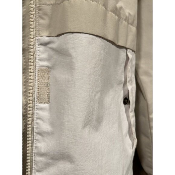 Alpine Design Windbreaker Jacket Hooded Beige / White Women’s Size XS Outdoor - Picture 7 of 11